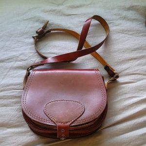 Vintage Handmade Leather Purse